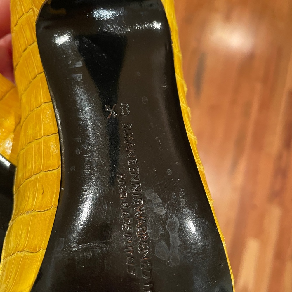 Susan Bennis Warren Edwards pumps - Picture 11 of 11